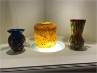 Beautiful Hand Blown Glass Vases