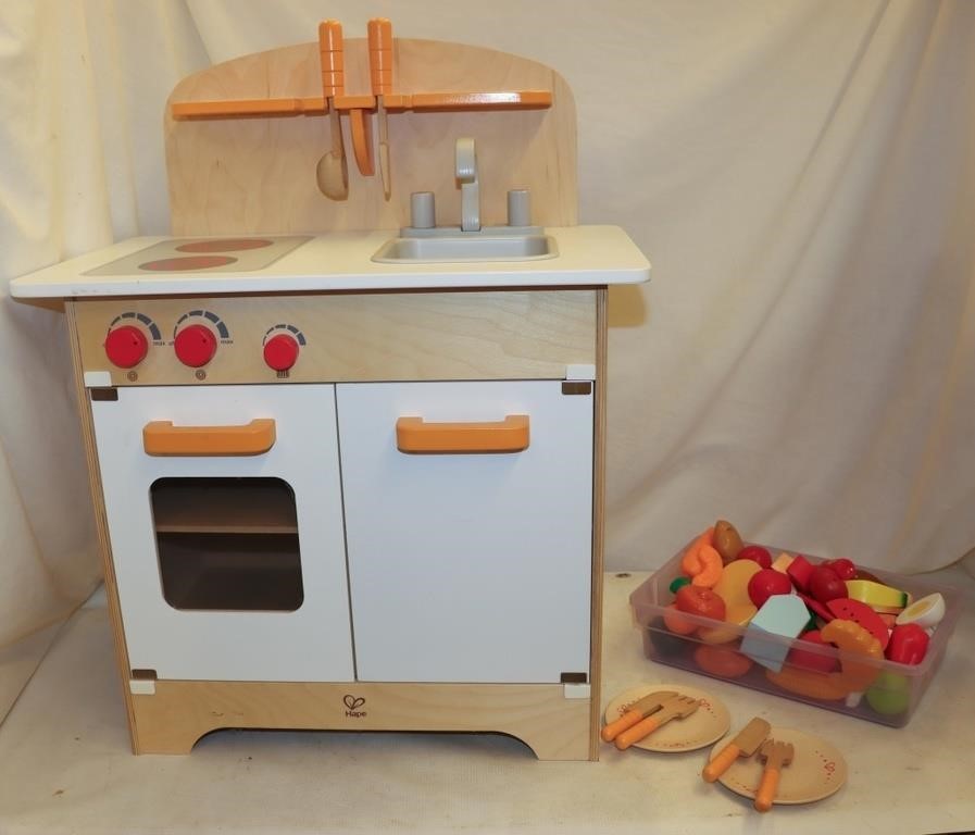 HAPE Wood Kitchen Playset