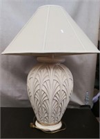 Plaster Base Decorative Table Lamp 29"-works