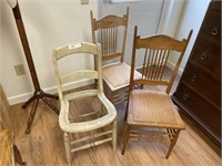 3 Misc. Vintage Side Chairs