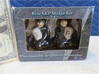 New Bear Salt & Pepper Shaker Set $29 2of3