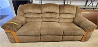 Set of 2 - Manual Reclining Sofa and Chair