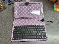 Tablet keyboard and case