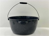 Speckled Enamel Pot