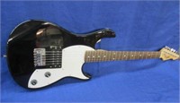 peavey rockmaster electric guitar (black & white)