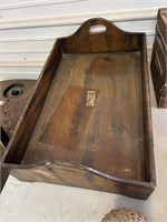 Wooden tray