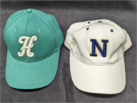 2 Rangers & Huskies Baseball Caps