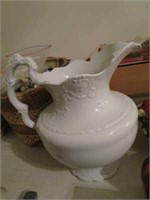 Large Ironstone Pitcher