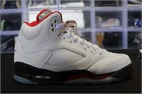 Jordan 5 Retro FIRE RED Y6 NIB RET140