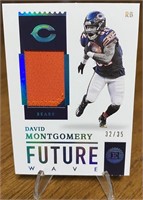 David Montgomery 2020 Encased Patch #/35