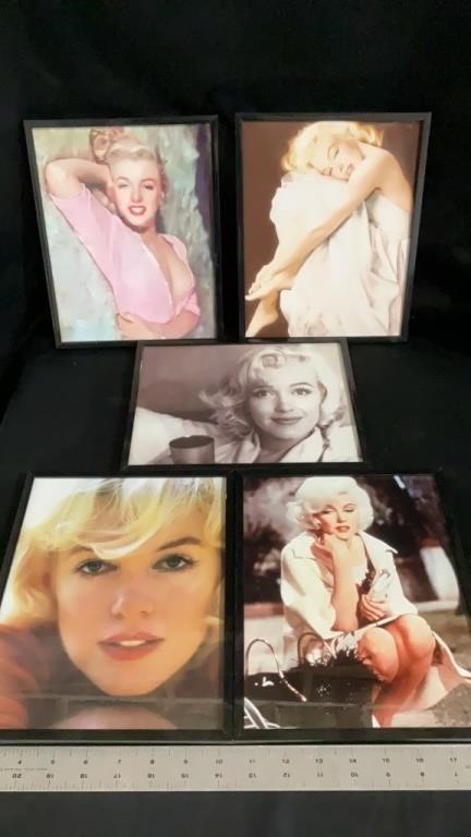 Marilyn Monroe framed photos