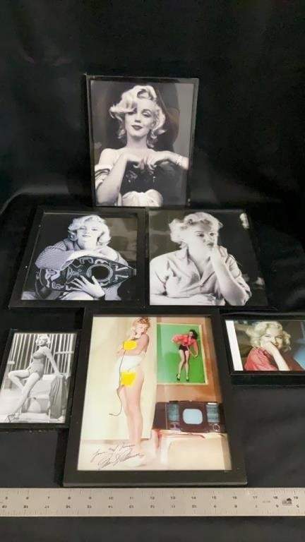 Marilyn Monroe framed photos