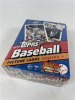 1993 TOPPS BASEBALL HOBBY FOIL WAX BOX