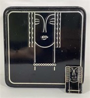 Ritz Art Deco Style Pin And Box
