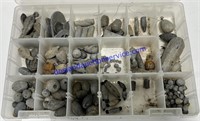 Box Of Different Kinds Of Sinkers