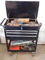 Rolling Toolbox With Contents (Not Bottom Shelf)