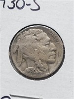 Better Grade 1930-S Buffalo Nickel