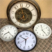 (4) Wall Clocks               (R# 200)