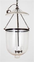 Regency Style Glass Hall Lantern