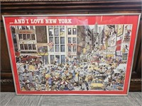 Framed Love NY Poster