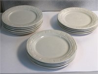 Longaberger Plates Set of 13