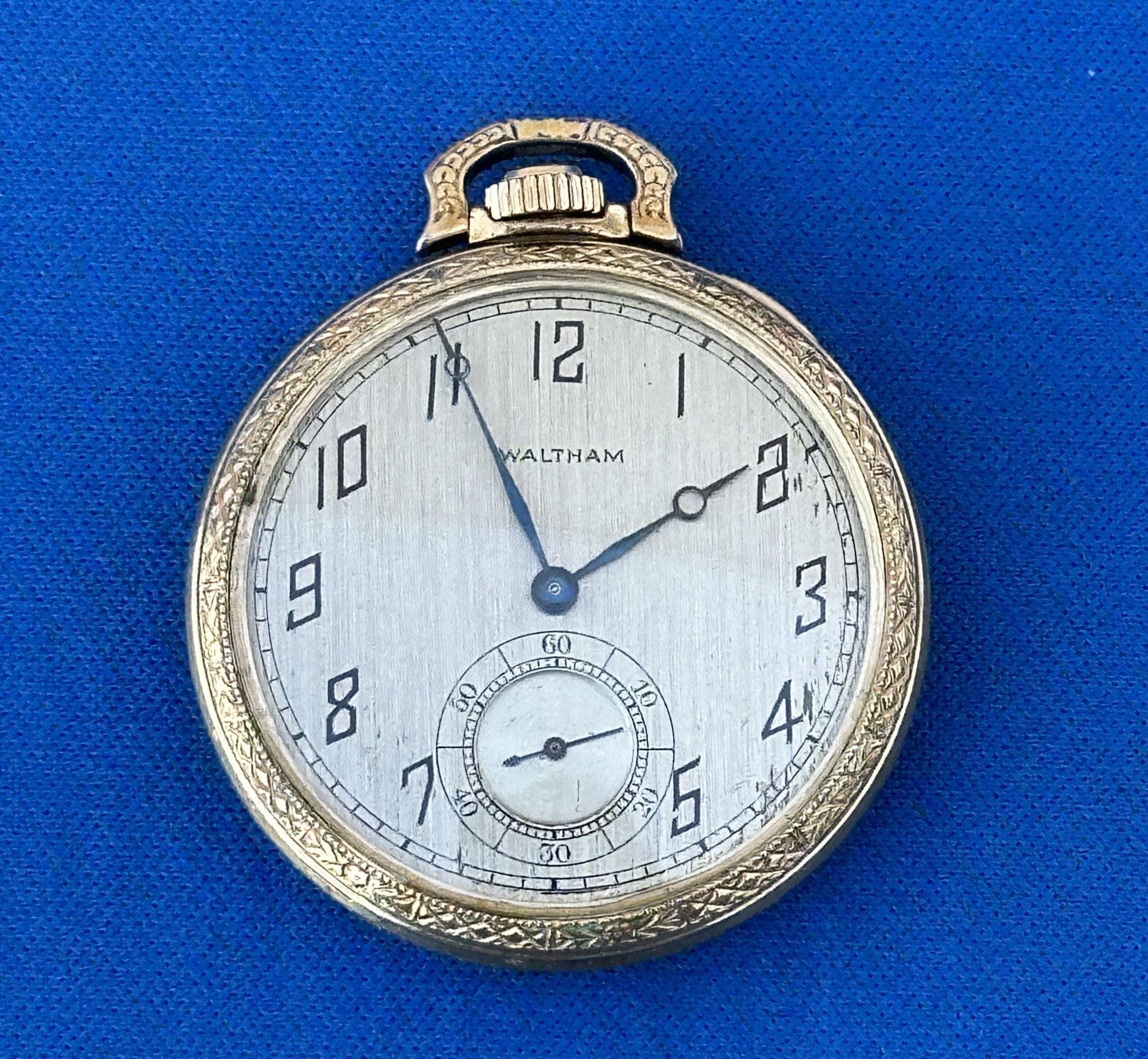 Waltham open face 17 jewel 1921 model