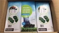 9 pairs of lawn aerator sandals