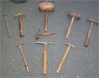 Collection of antique tools