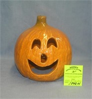 Vintage painted ceramic Jack O' Lantern