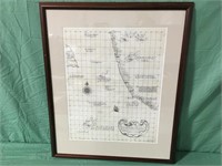 Great Framed Early Map Print