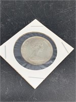 1966 Bahamas Islands silver half dollar
