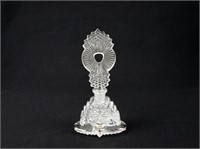 Clear Perfume Bottle w/ Tall Top & Tray