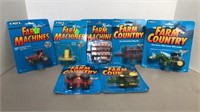 Ertl Lot of Farm Country And Farm Machine Models