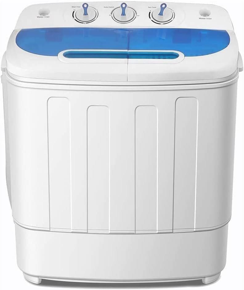 ROVSUN 15LBS Portable Washer-Dryer  9lbs & 6lbs
