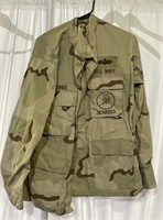 (RL) U.S Navy Seabees Medium Camouflage Jacket