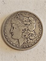 1889-O MORGAN SILVER DOLLAR