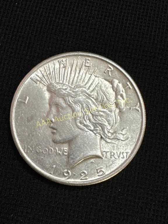 1925 US Peace Dollar