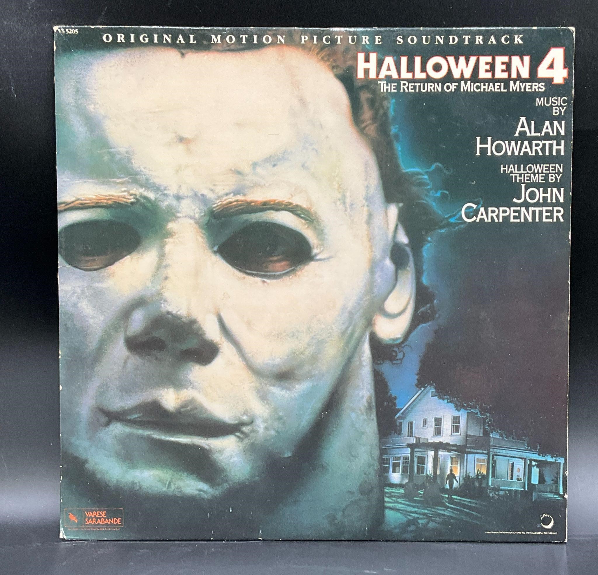 1988 "Halloween 4" OG Movie Soundtrack LP