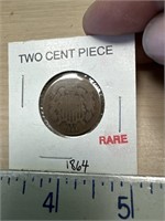 1864 Two Cent Piece