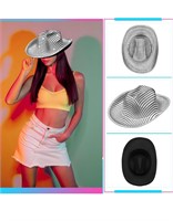 12pc Disco Cowboy Hats #2