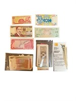 A Collection Of International Currency, Indonesia,
