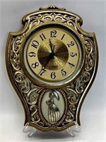 Quartzmatic Cameo 46755 Westclox Ornate Clock