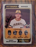 1974 Topps - Managers #489 (Bob Skinner Auto)