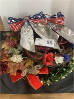 Wreathes & Bows (Lot of 6)