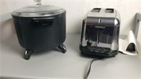 Appliance Lot Presto Fryer & Cuisanart Toaster