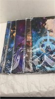 5pcs- Mouse Pad with League of Legends Champions