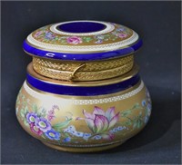Capodimonte (Italy) Porcelain Dresser Jar