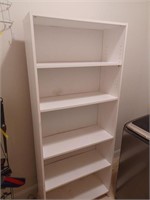 White Bookshelf / Storage Shelf