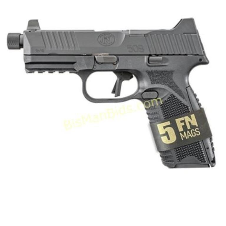 FN 509 TACTICAL BUNDLE 9MM BLK 10RD MAGS