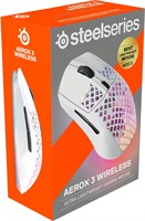 $100  SteelSeries Aerox 3 Honeycomb Mouse - Snow